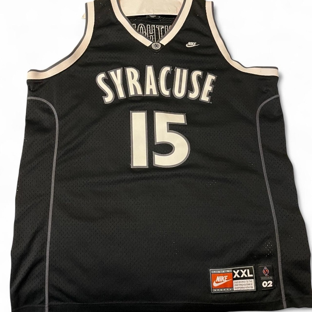 Nike Syracuse Black and White Jersey